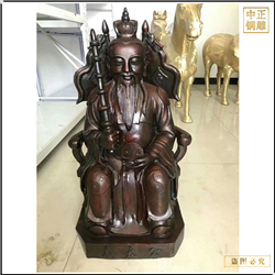 姜太公铜像铸造