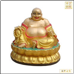 寺庙大肚弥勒佛铜像铸造厂 