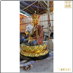 地藏王菩萨铜雕塑