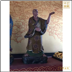 寺庙十八罗汉佛像制作