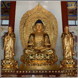 供应贴金释迦牟尼铜佛像 供应贴金释迦牟尼铜佛像