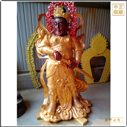 2米彩绘四大天王佛像规格 2米彩绘四大天王佛像规格