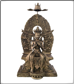 藏传弥勒佛铸造|藏传弥勒佛铜雕