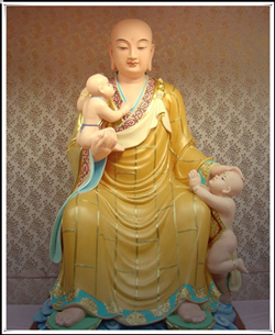 地藏菩萨铜像|铸铜地藏菩萨雕塑