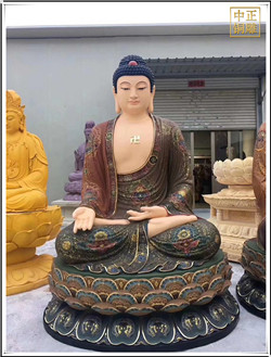 释迦牟尼佛像|铸铜释迦牟尼雕塑