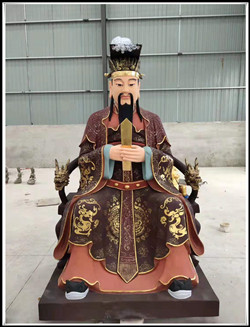 秦广王佛像|铸铜秦广王阎王